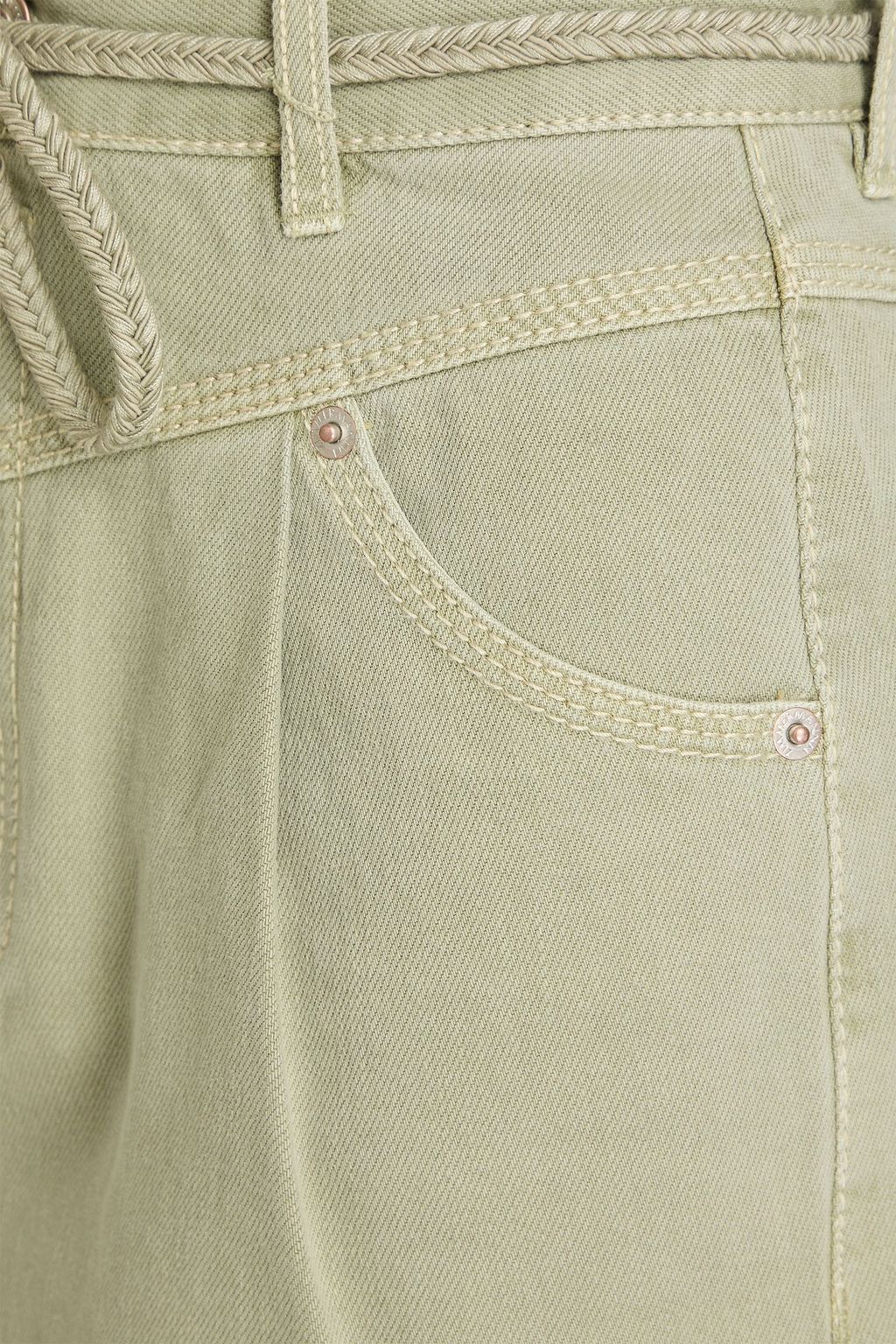 ZIMMERMANN 데님 미니 스커트