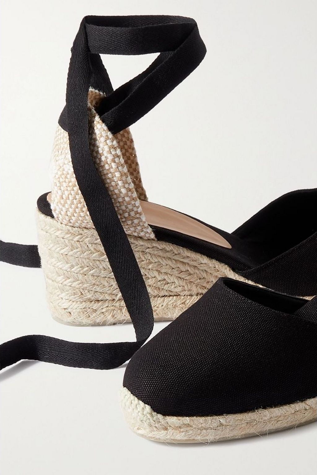 CASTAÑER Carina 60 canvas wedge espadrilles