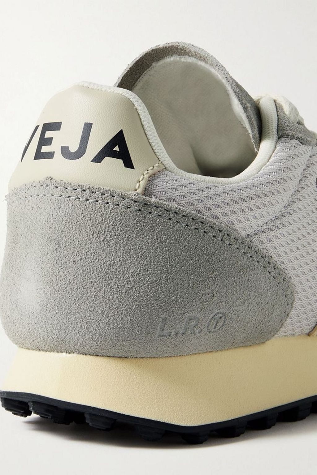 VEJA Rio Branco leather-trimmed suede and Alveomesh sneakers