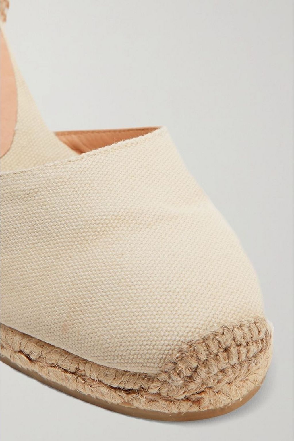CASTAÑER Carina 80 canvas wedge espadrilles