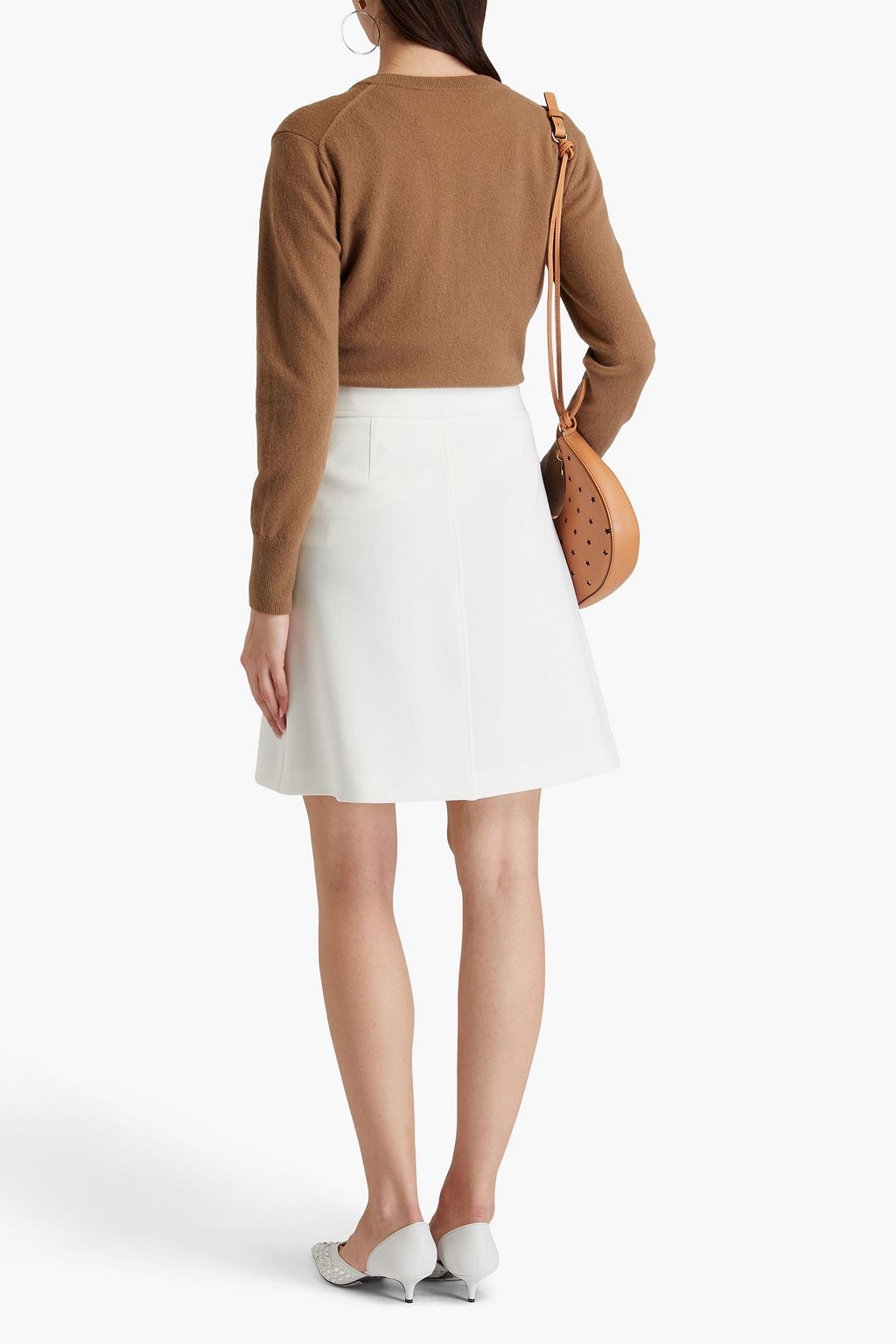 REDVALENTINO تنورة قصيرة من الكريب