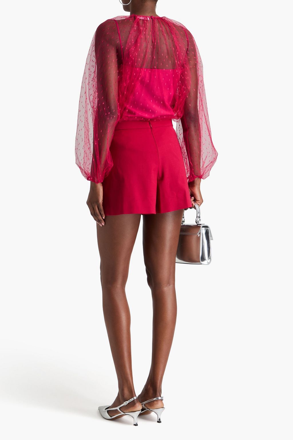 REDVALENTINO بلوزة من قماش بوان ديسبري