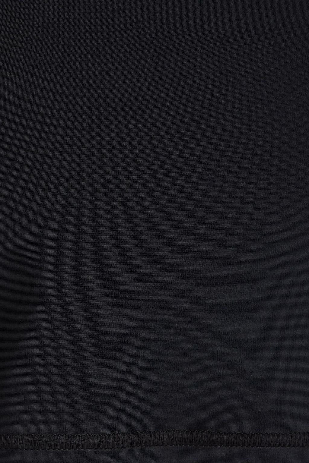 REDVALENTINO بلوزة قصيرة من الجيرسي المطاطي