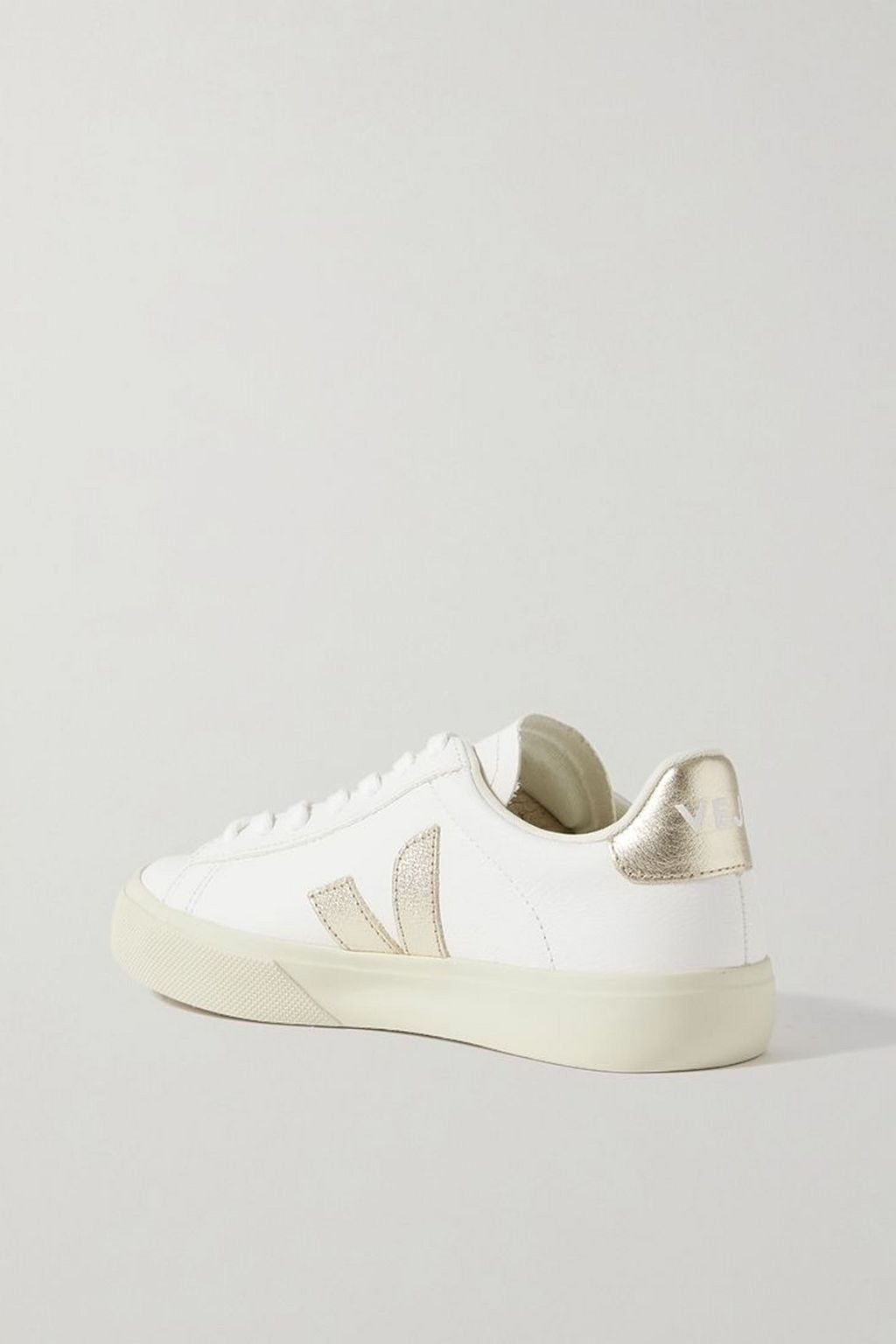 VEJA Campo metallic leather sneakers