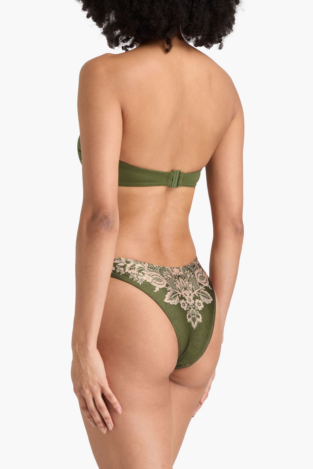 ZIMMERMANN Printed low-rise bikini briefs