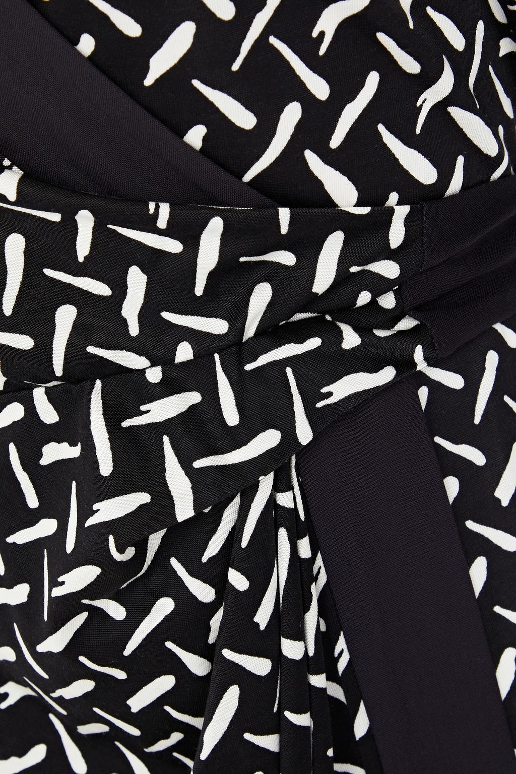 DIANE VON FURSTENBERG Dorothea printed stretch-jersey midi wrap dress