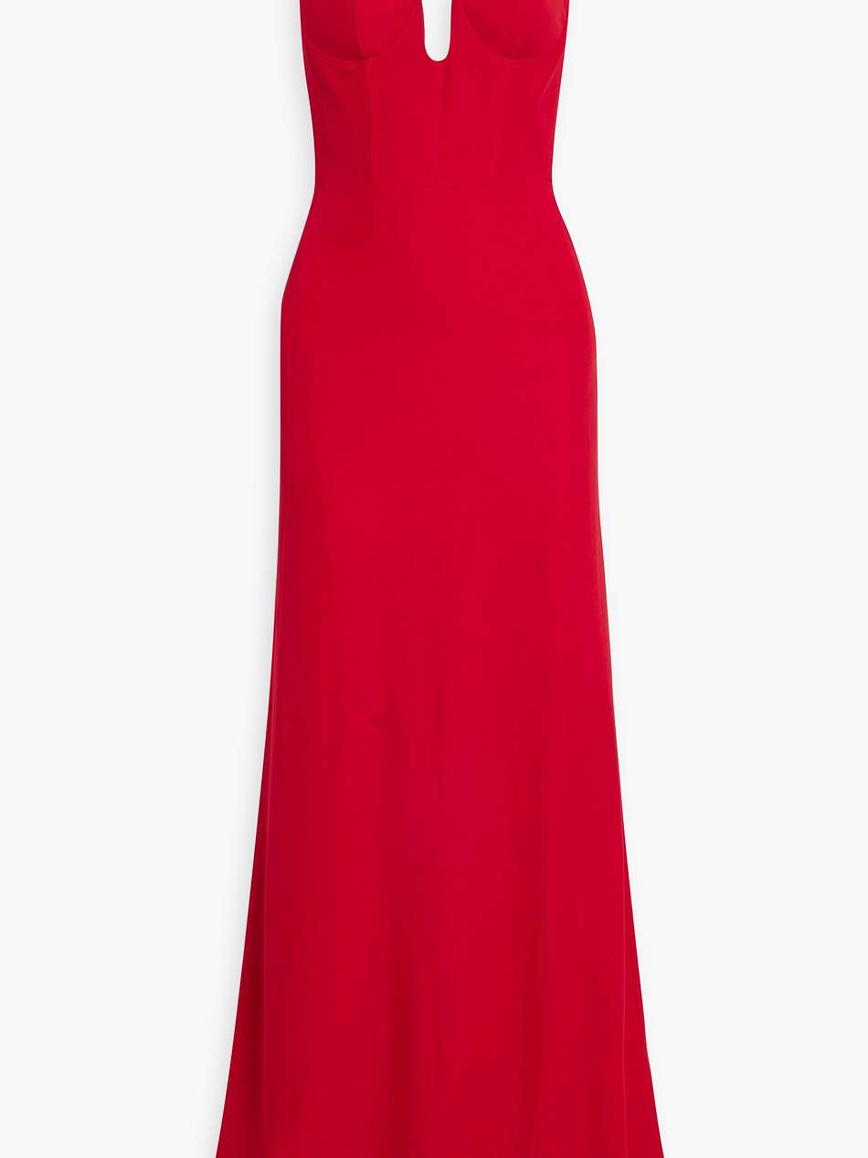 crepe gown