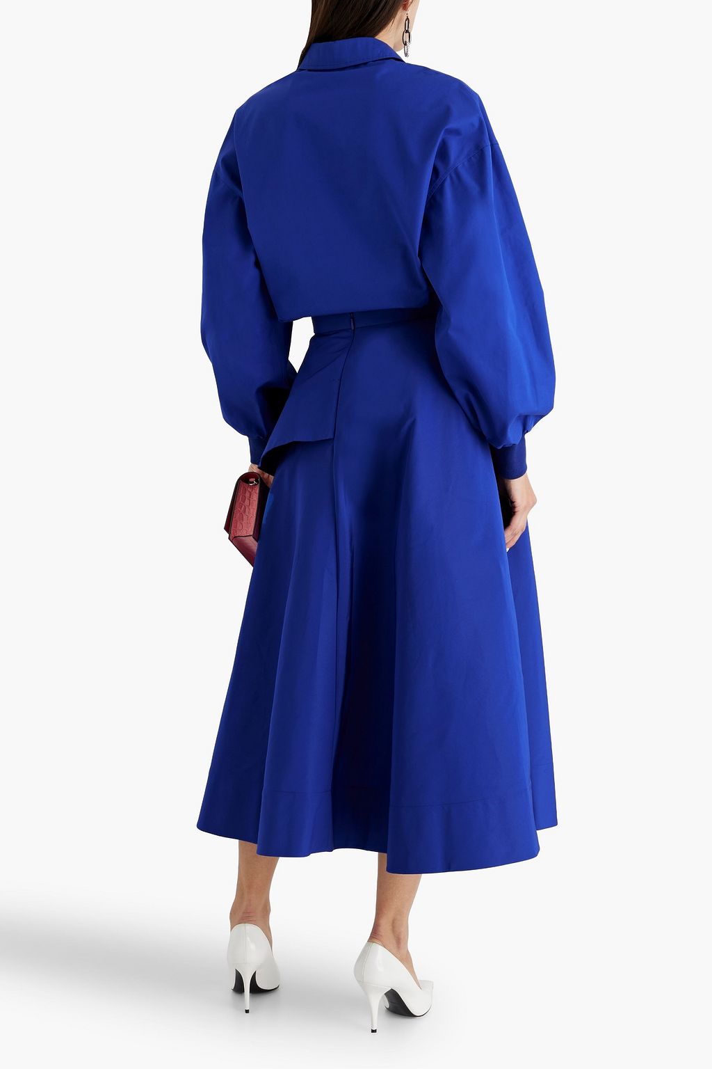 MCQUEEN Cotton-poplin shirt