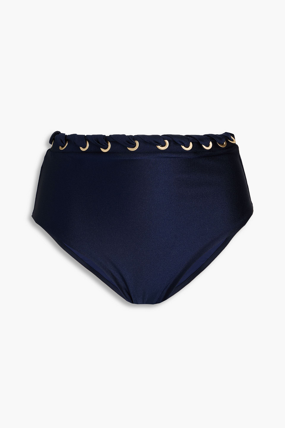 Zimmermann - Lace-up bikini briefs - Blue - 1