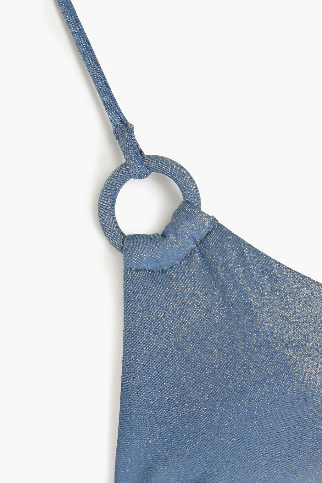 ZIMMERMANN Glittered halterneck bikini