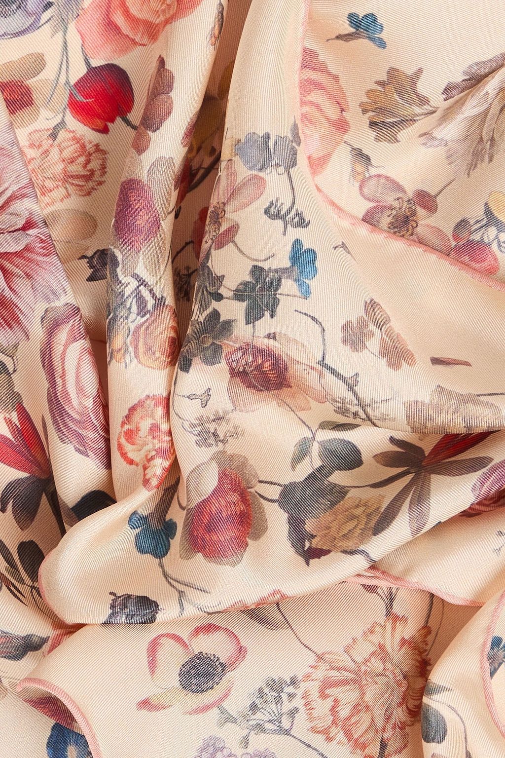 ZIMMERMANN Floral-print silk scarf