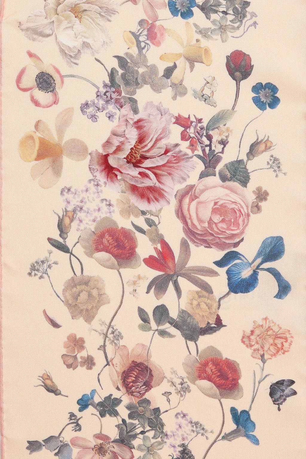 ZIMMERMANN Floral-print silk scarf