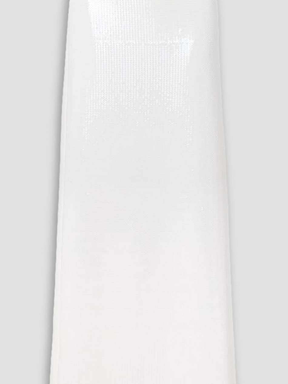 beating heart sequined tulle maxi skirt