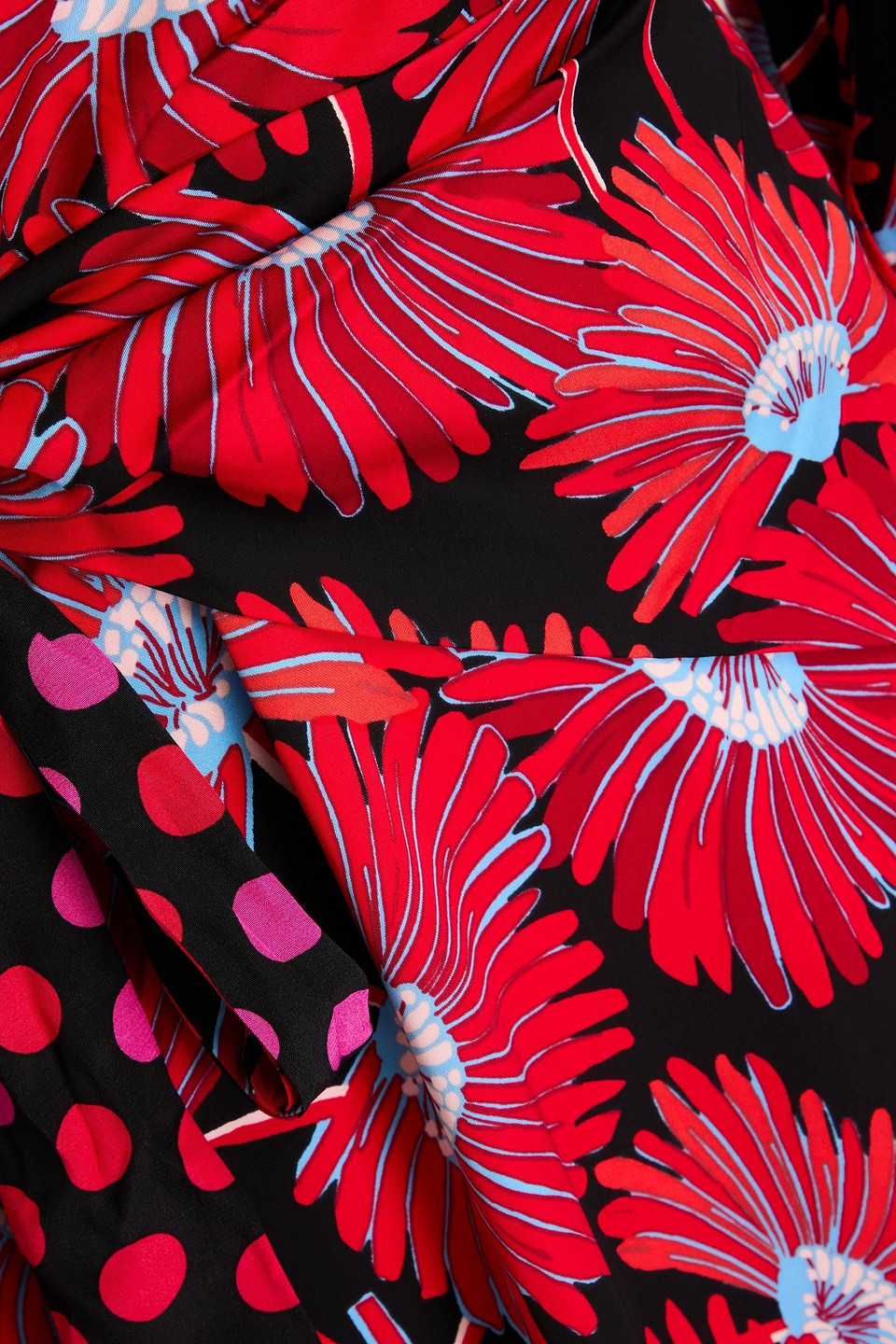 Diane Von Furstenberg Mikah Mini Dress In Purpurrot