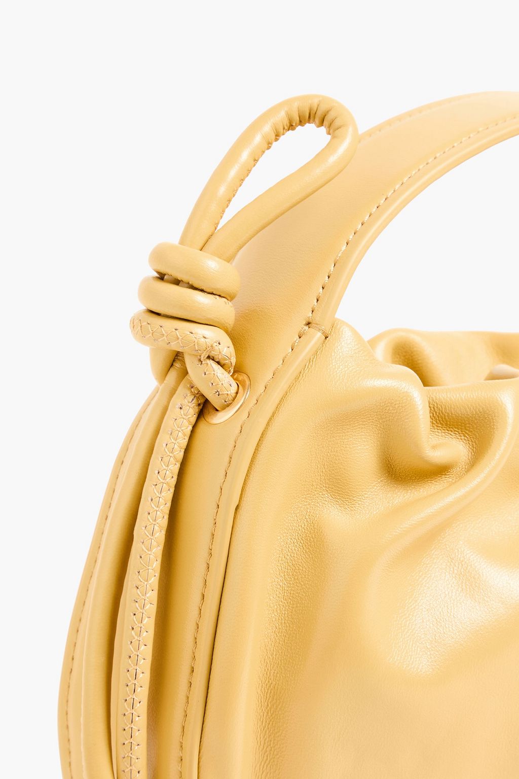 3.1 PHILLIP LIM حقيبة توت صغيرة من الجلد بتصميم فن الأوريغامي