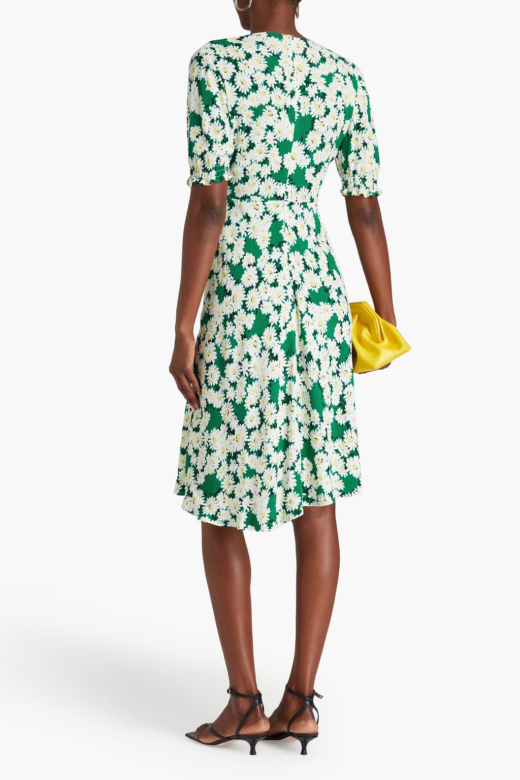 DIANE VON FURSTENBERG Jemma floral-print crepe midi dress