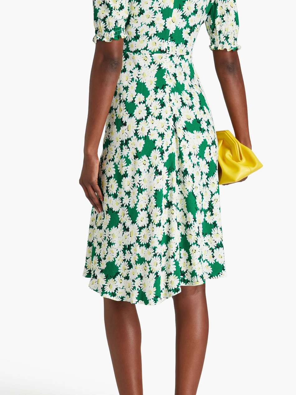 jemma floral-print crepe midi dress