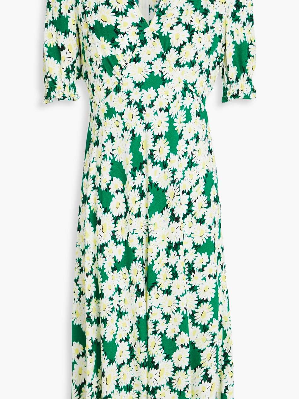 jemma floral-print crepe midi dress