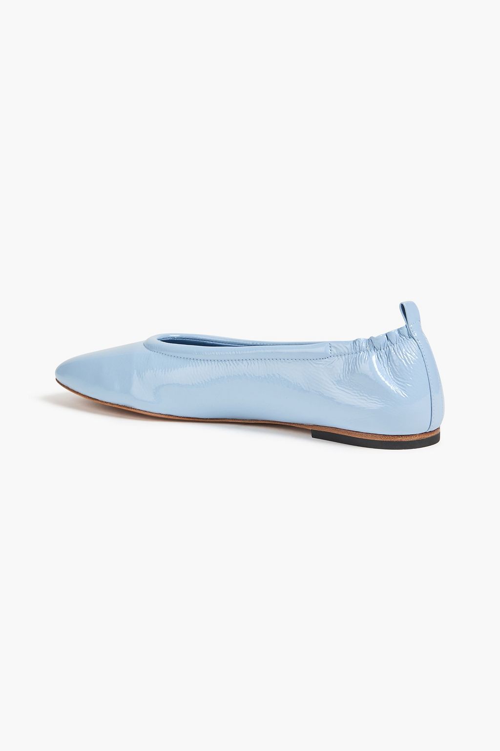 3.1 PHILLIP LIM ID 페이턴트 가죽 발레리나 플랫