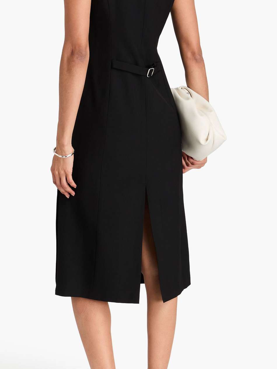 grain de poudre wool-blend midi dress
