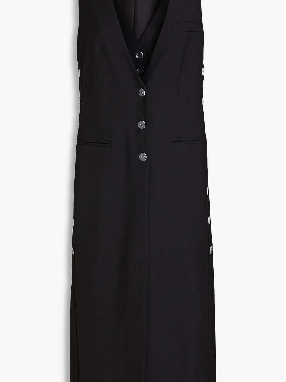 grain de poudre wool-blend midi dress