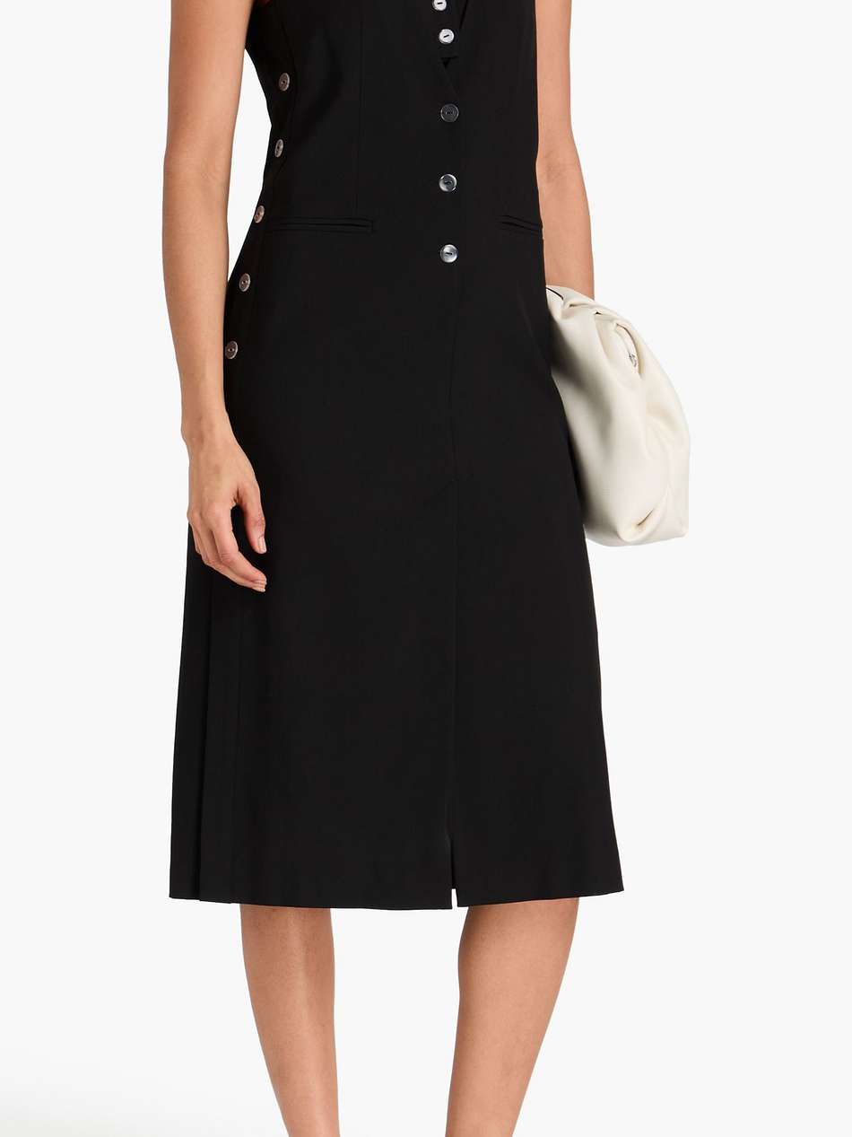 grain de poudre wool-blend midi dress