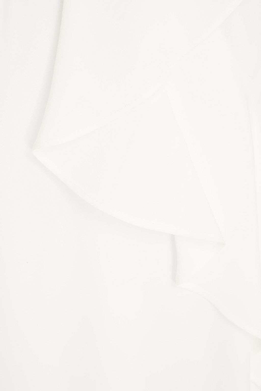 DIANE VON FURSTENBERG Aggie ruffled crepe de chine top