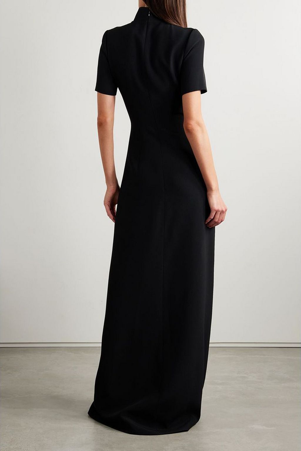 ANDREW GN クレープ マキシワンピース