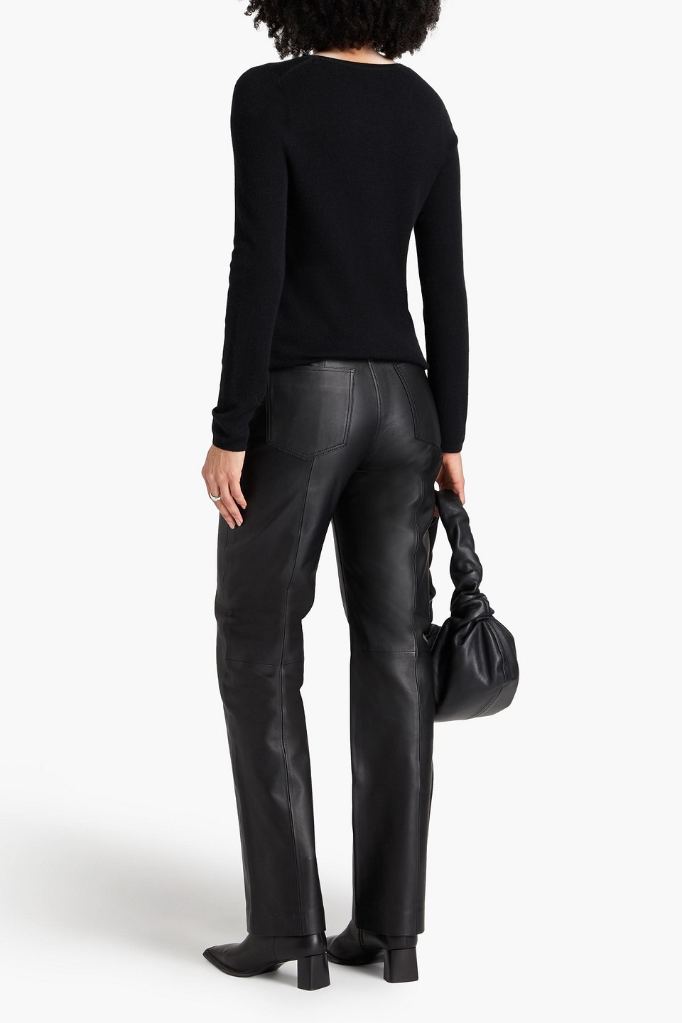 Nili Lotan Elinio Cashmere Sweater In Black