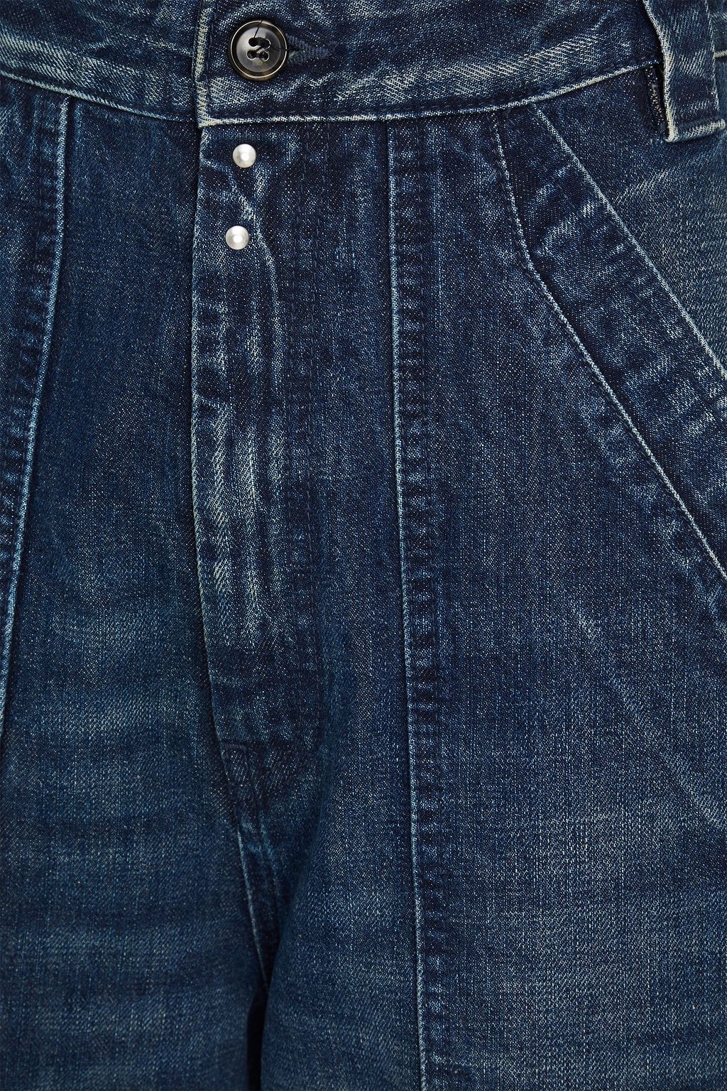 MM6 MAISON MARGIELA ハイライズ ワイドレッグジーンズ