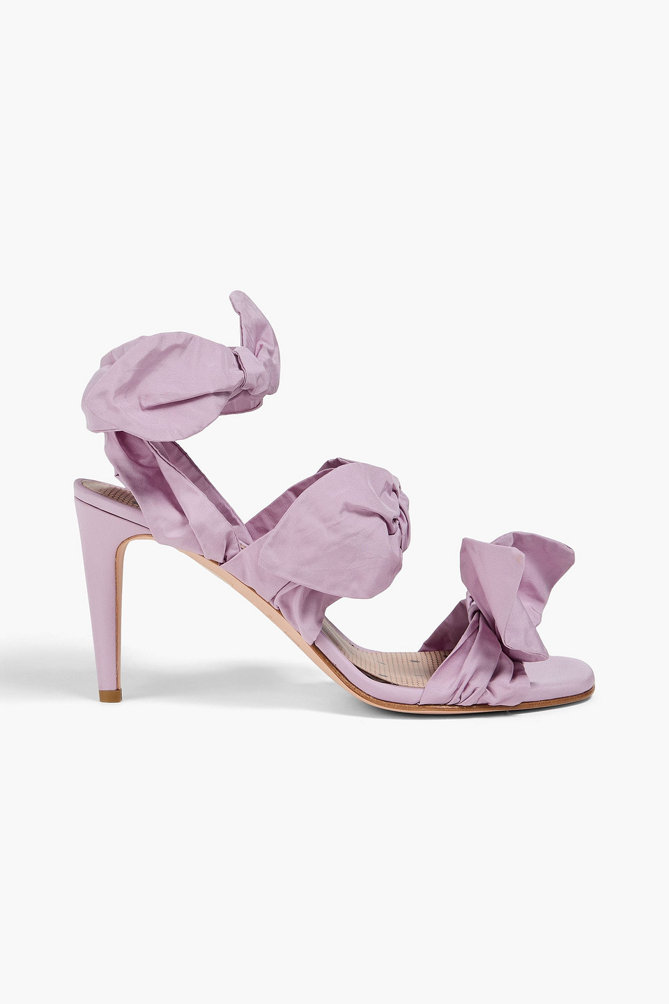 RED(V) - Bow-detailed shell sandals - Purple - EU 35