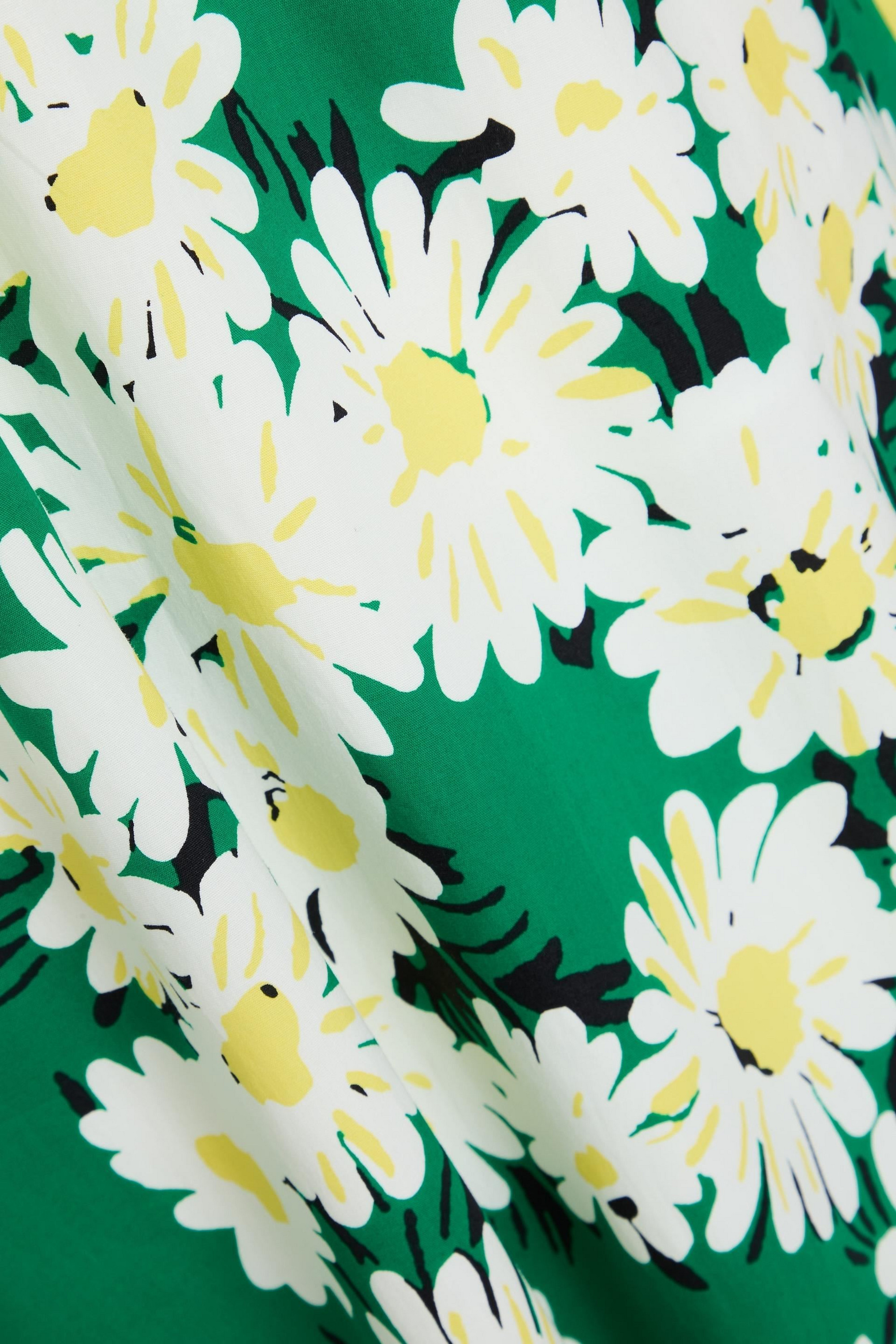 Diane von Furstenberg Majorie twisted floral-print cotton-blend poplin midi dress thumbnail