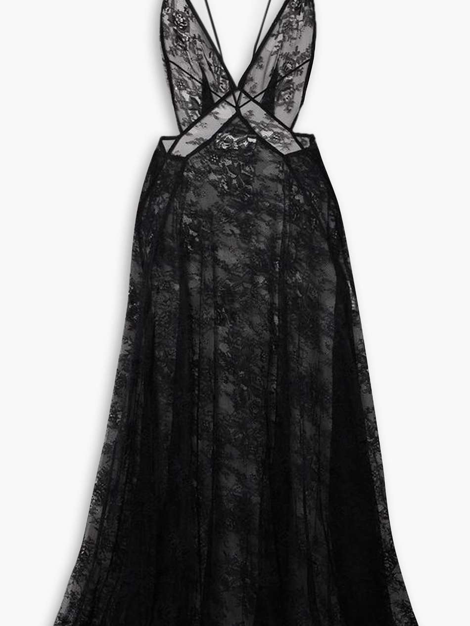 tash open-back lace maxi dress