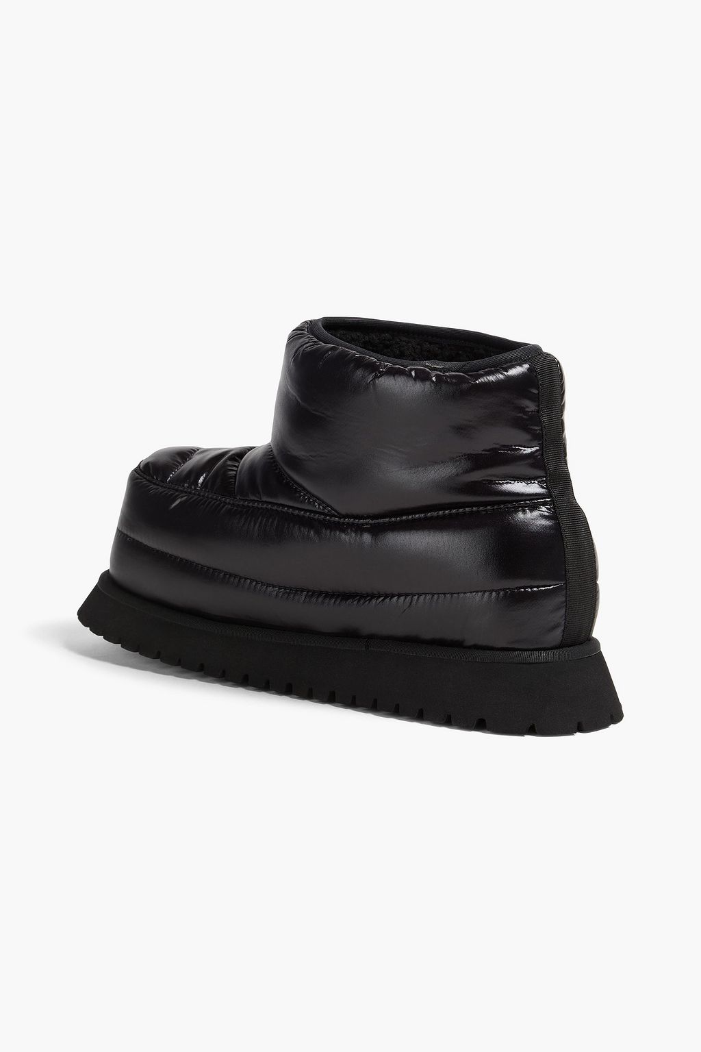 MM6 MAISON MARGIELA 퀼팅 쉘 플랫폼 스노우 부츠