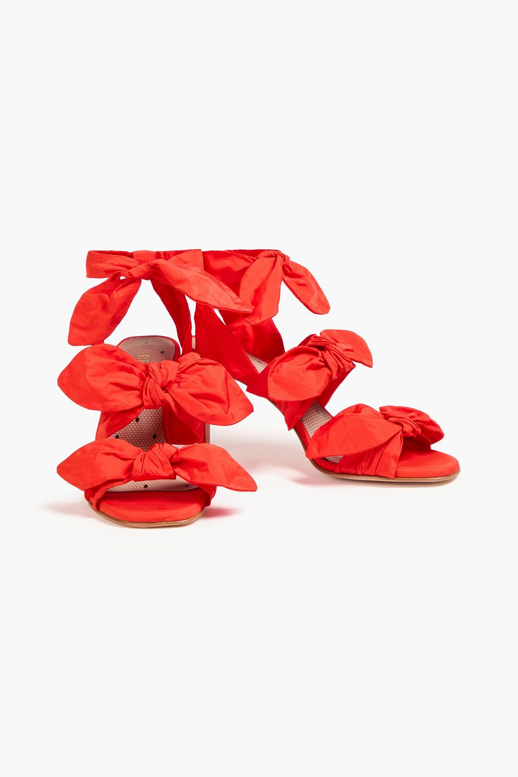 RED(V) صندل من قماش عازل بتصميم معقود