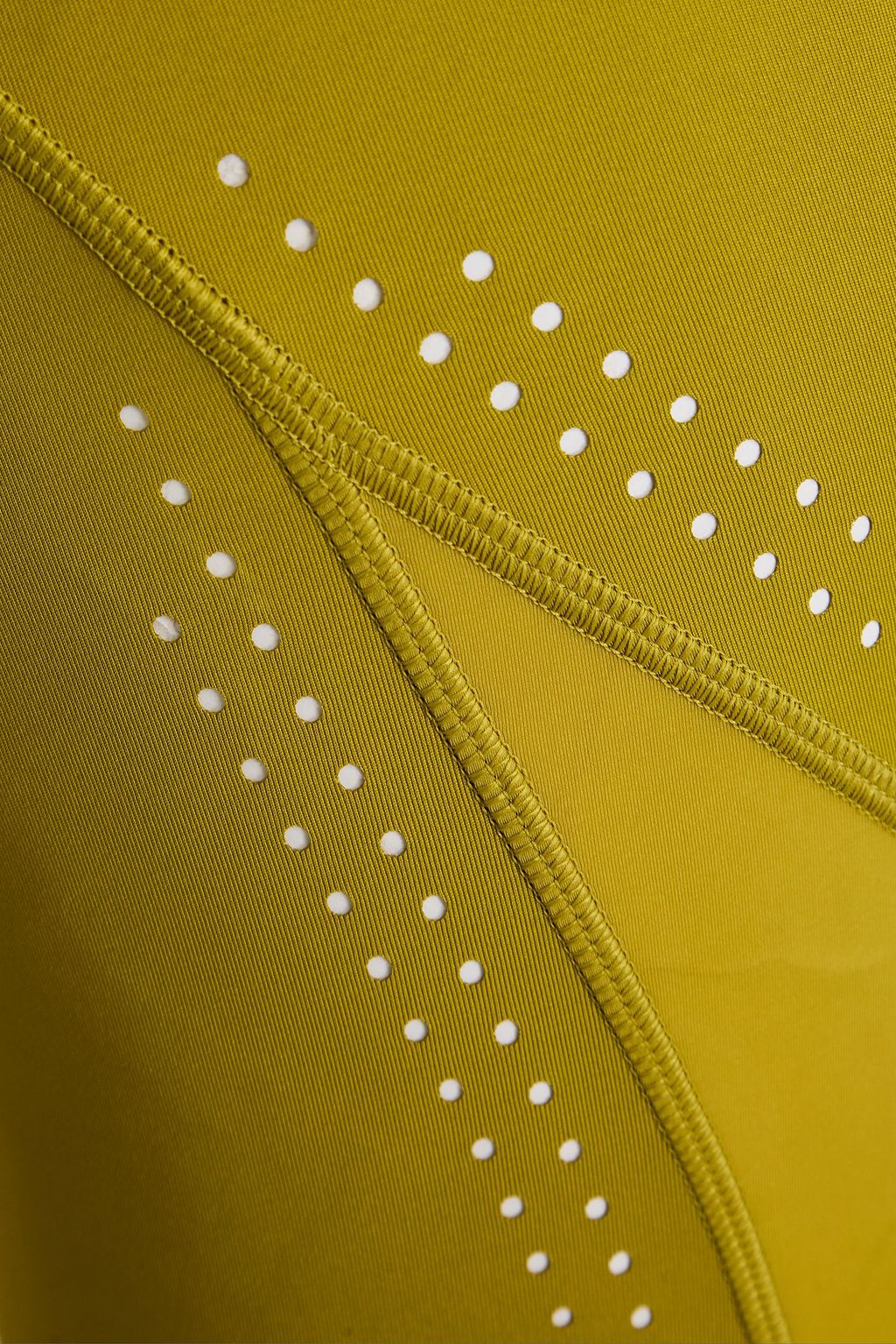 ADIDAS BY STELLA MCCARTNEY بنطلون ضيق من نسيج مطاط مزين بطبعات