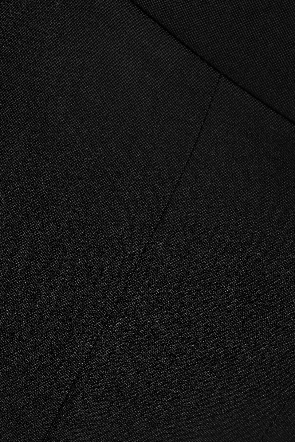 Alexander Mcqueen Wool Flared Pants In Black