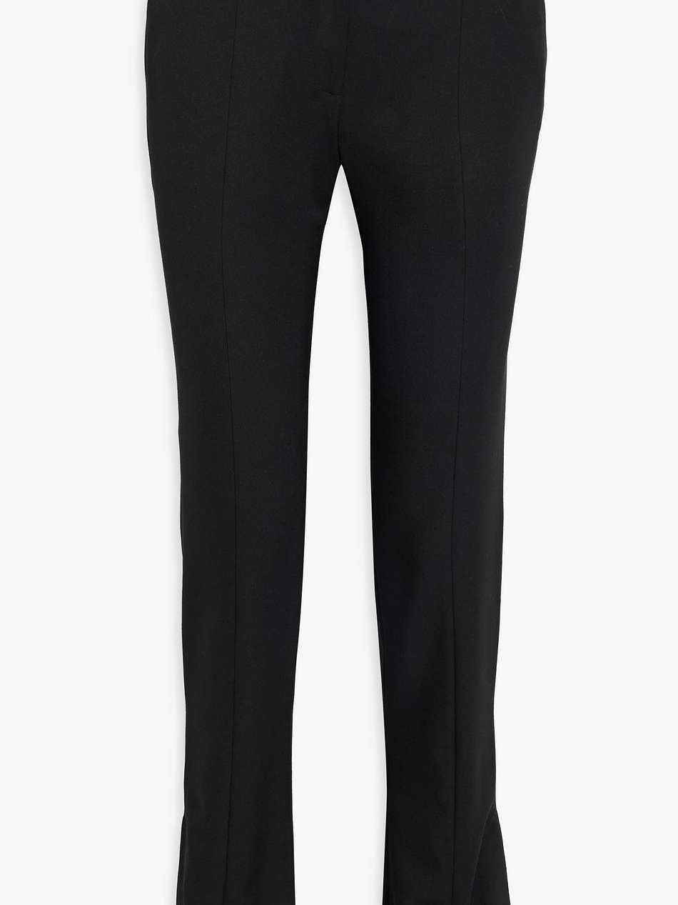 wool flared pants