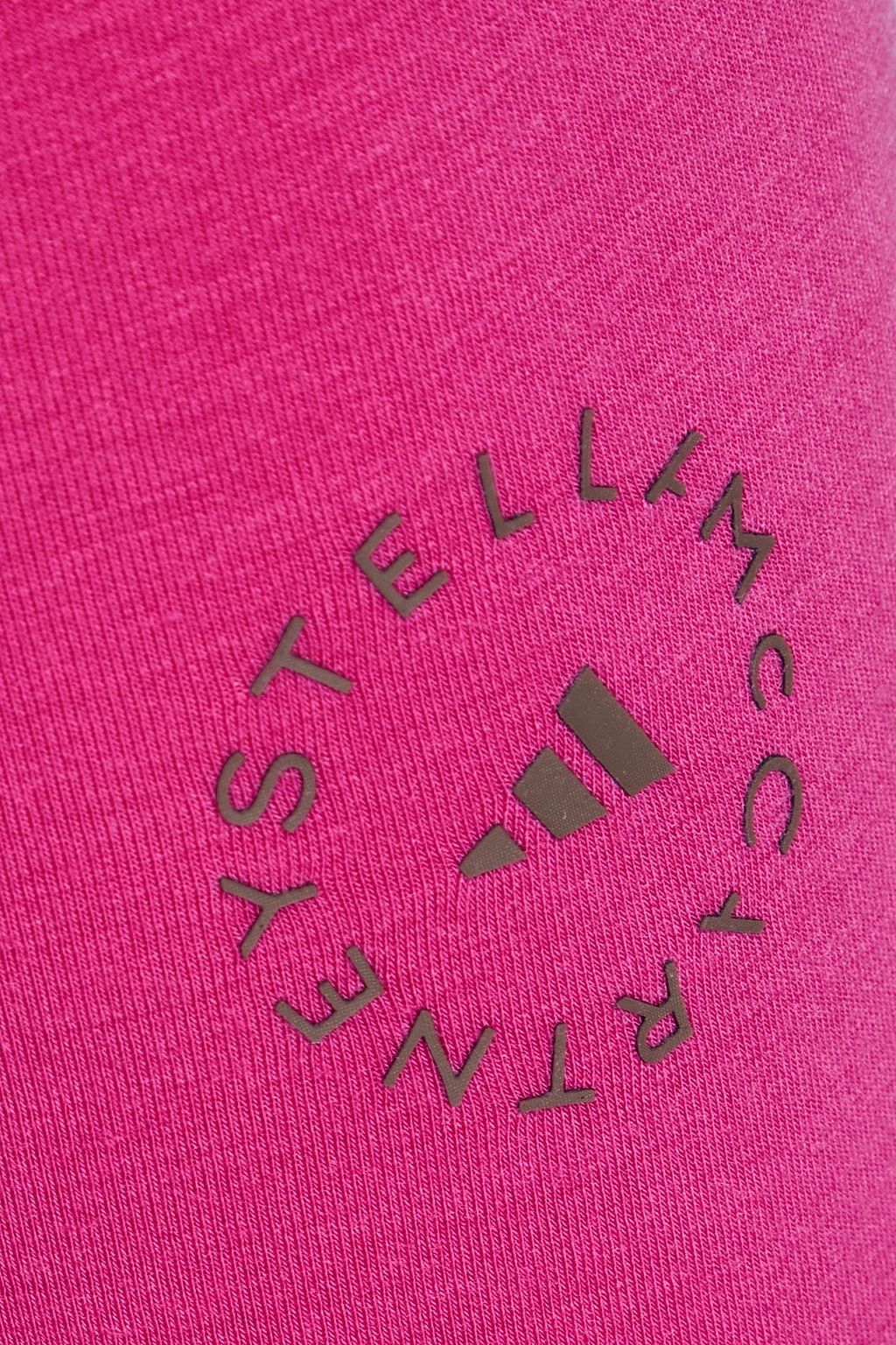 ADIDAS BY STELLA MCCARTNEY بنطلون ضيق من نسيج مطاط مزين بطبعات