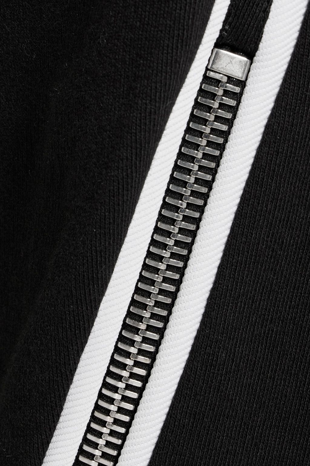 MCQUEEN French cotton-terry track pants