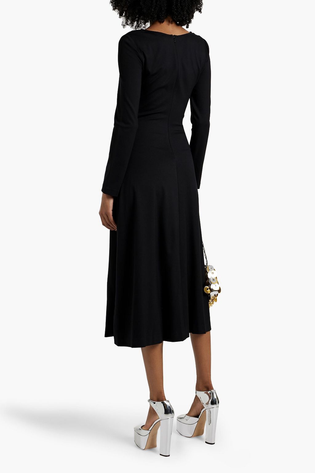 DIANE VON FURSTENBERG Andreina cutout stretch-jersey midi dress