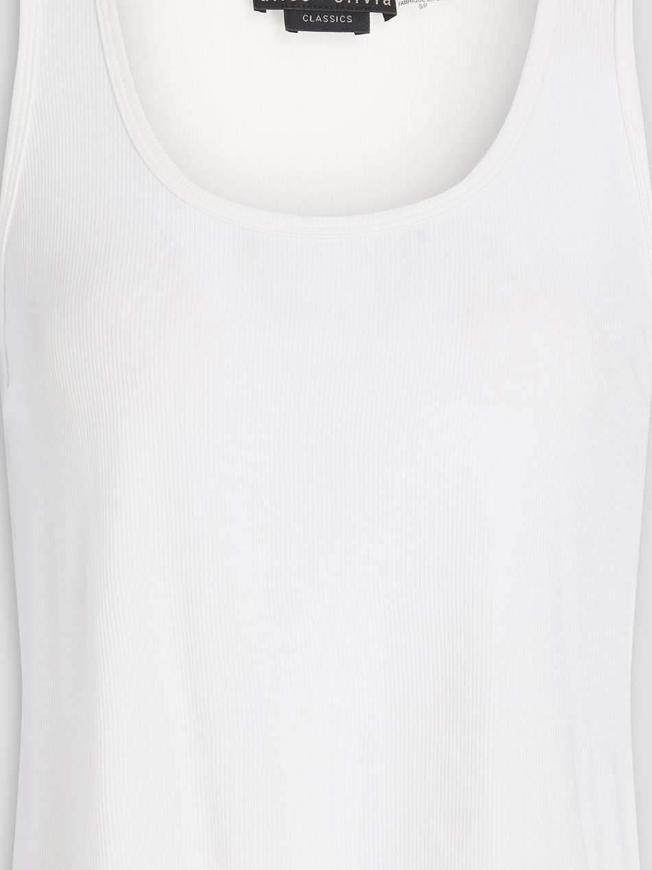 ribbed modal-blend jersey tank