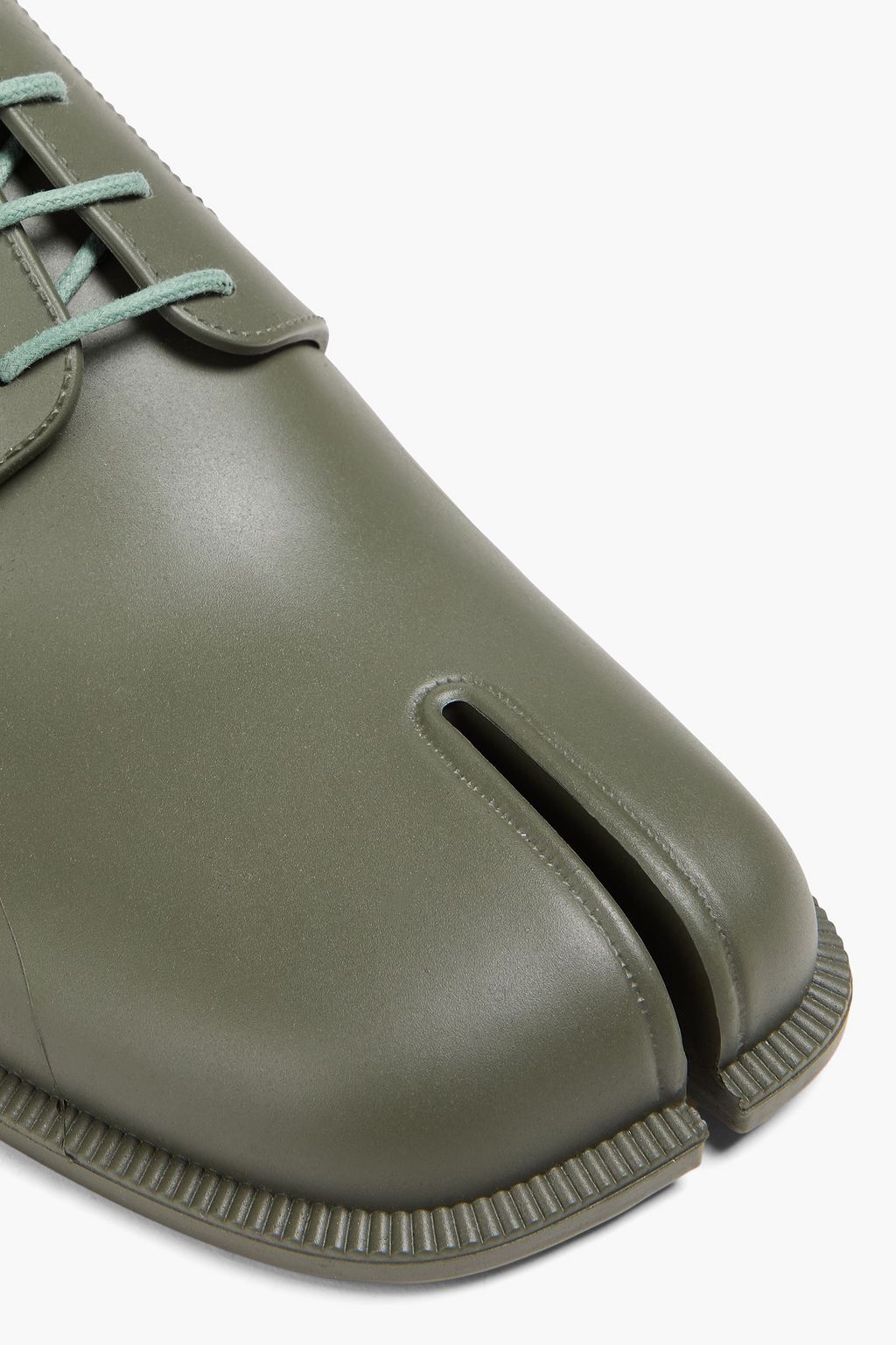 MAISON MARGIELA Tabi split-toe rubber derby shoes