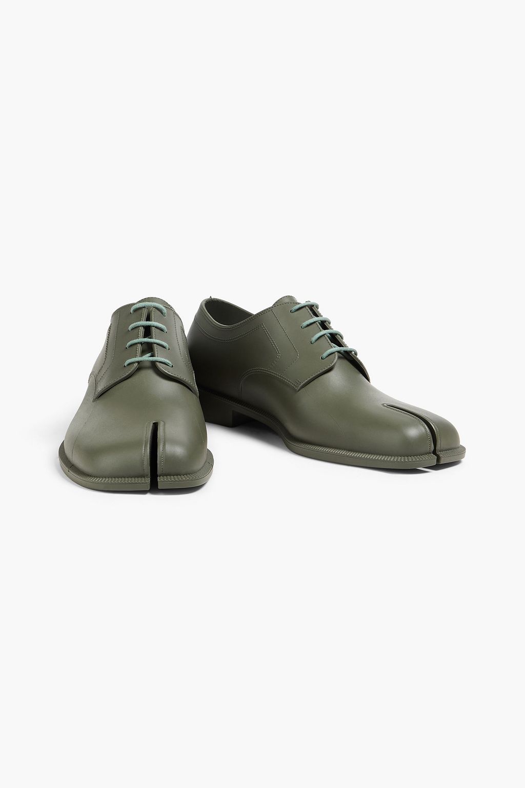 MAISON MARGIELA Tabi split-toe rubber derby shoes