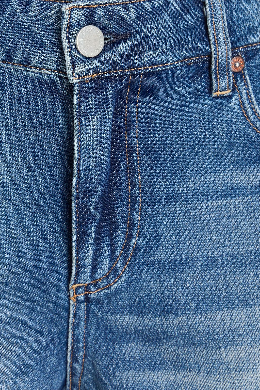 ALICE + OLIVIA JEANS شورت ماجي من الدنيم