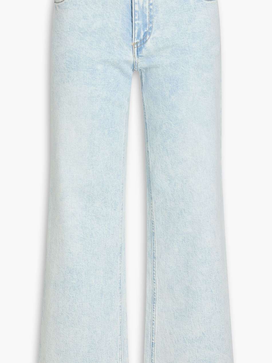 lorrine mid-rise kick-flare jeans