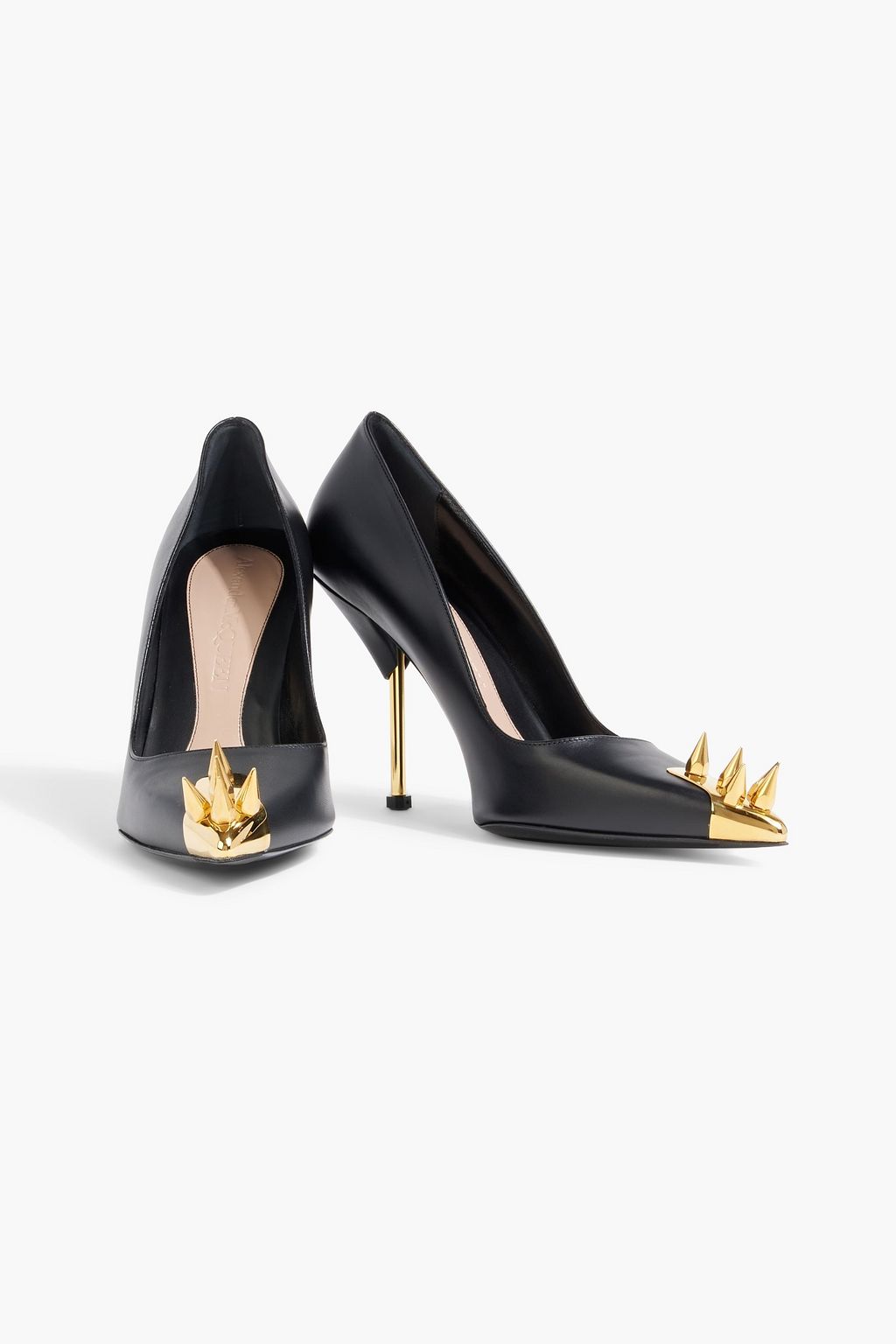 MCQUEEN Punk Stud leather pumps