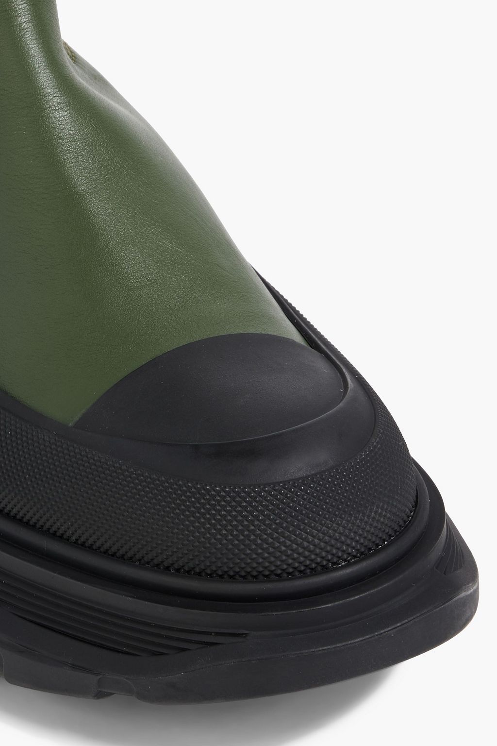 MCQUEEN Tread Slick leather knee boots