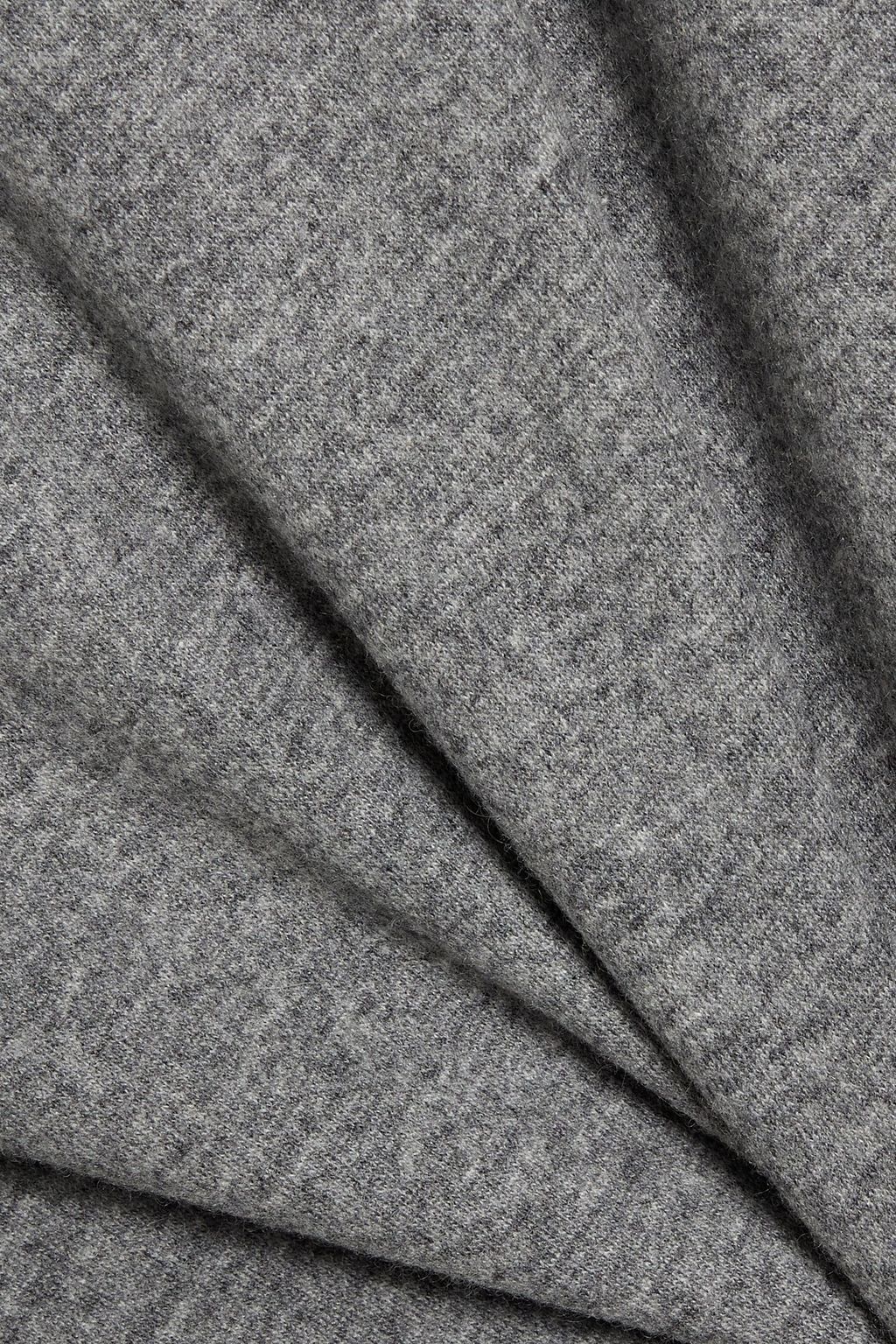 BRUNELLO CUCINELLI Cashmere turtleneck midi dress