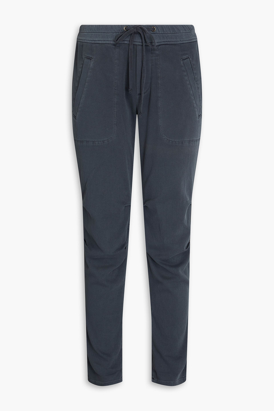 JAMES PERSE STRETCH-TWILL SLIM-LEG PANTS